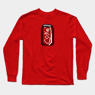 COKE PIXEL ART Long Sleeve T-Shirt